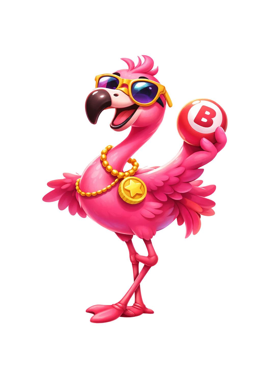 Bingo Flamingo Background